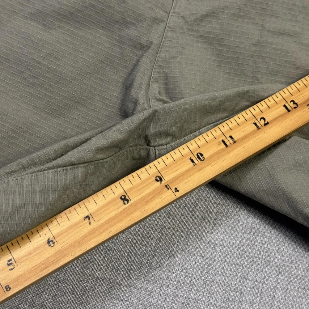 Nike SB Ripstop Skate Cargo Shorts Mens 34 Olive Green Skateboarding 9